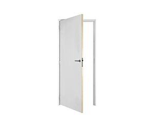 Deurkozijncombinatie 56 x 120 wit gegrond stomp 88 x 211.5 links