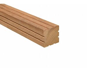 90 x 90 mm Bangkirai paal
