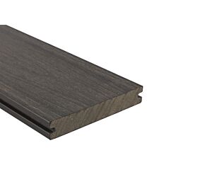 23 x 210 x 4000 mm Ultrashield composiet vlonderplank massief Dark Grey