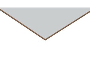 3.0 mm x 3050 x 1220 Fins hardboard wit gelakt