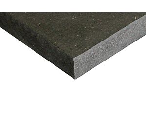 12.0 mm x 3050 x 1220 MDF board MR zwart ingekleurd PEFC