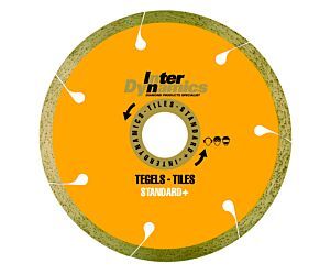 InterDynamics Tegels Standard + diamantzaagblad 230 x 22.23 mm
