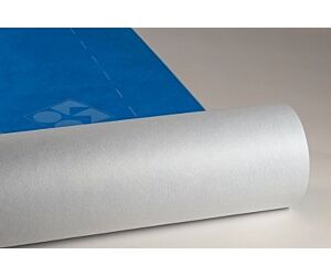 MorgoVent 150 PLUS dak en wand 50 x 1.50 m1 waterk dampopen 2x kleefrand (lichtgrijs) 2200