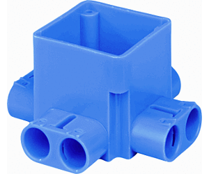 Centraaldoos gelijk 165B (vierkant)