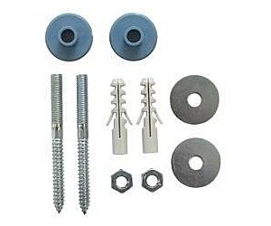Wastafelbevestiging ophangset M10 x 110 mm met plug (2 st)