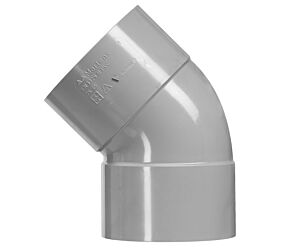 Bocht 110 mm DW 2xLM 45 gr.