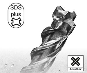 Re x SDS+ Hamerboor Qx4 12 x 165 mm (4-snijkanten)