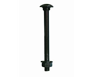 GB slotbout DIN603/555 M8 x 60 zwartverzinkt (25 st/ds)