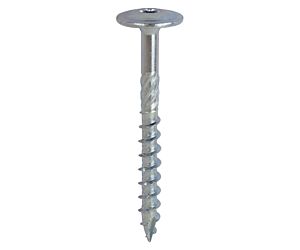 Woodies Tellerkopschroef verzinkt voldraad T-40 8.0 x 60 mm (50 st/ds)