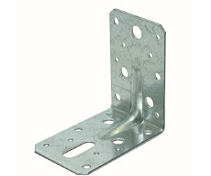 Hoekanker verzinkt 90 x 90 x 60 mm met ril