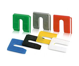 Uitvulplaatjes 3 mm zwart (130st/ds)
