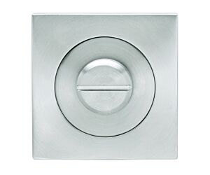 Karcher Toiletgarnituur op vierkant rozet RVS mat EZ1340-BAD71