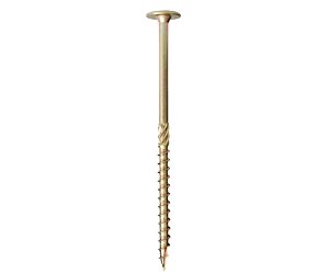 Woodies Tellerkopschroef verzinkt deeldraad T-30 6.0 x 140 mm (50 st/ds)
