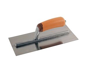 Pleisterspaan Super Prof 280 x 120 x 0.65 mm RVS met Supersoft handgreep
