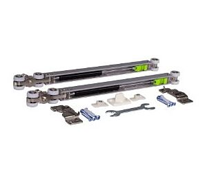 Wielset SKO-H100 voor hangende schuifdeuren 25-40 mm