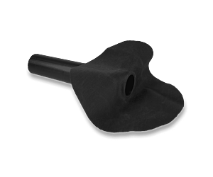 BossCover Roof HWA Middenonder PE zelfkl. EPDM slabbe Ø 63 mm x 300mm