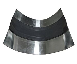 Expansiestuk Zink/Rubber voor mastgoot M37 met kraal