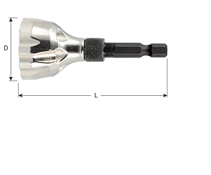 Rotec HM-Draadeind ontbramer E6,3 bereik 3-20mm (vpe 1)