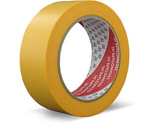 Afplakband, Maskingtape Geel Washi Pro Excellent 25mm x 50mtr.