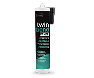 TwinBond Panel constructielijm voor gevelpanelen zwart patroon 310 ml