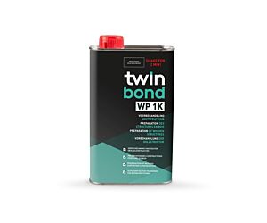 TwinBond Primer WP 1K voorbehandeling hout zwart blik 1 ltr